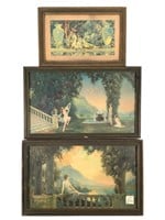3 Small Framed Neo-Classical Prints Nudes Women +