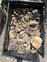 Tote of mostly petrified wood