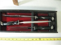 Rare 1950's Wear-Ever 255 Chefs Carving Knife Set