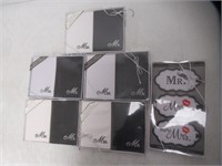 (4) 2-PC Lillian Rose Mr. and Mrs. Passport Covers