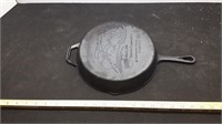 10" cast Iron 75yr Black hills Electric coop Pan