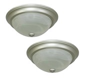Project Source 13-in Flush Mount Lights $25