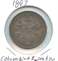 1893 Columbian Exposition Commemorative Half