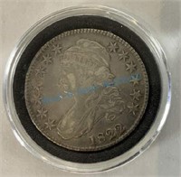 1822 capped bust half dollar