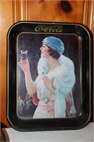 Coca Cola 1979 Reproduction Coke tray of 1925