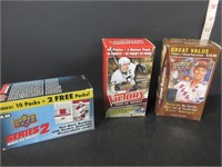 3 BOXES OF HOCKEY CARDS