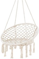 Hammock Chair  Macrame Hanging Chair Cotton Rope H