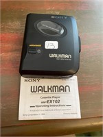 Vintage Sony Walkman with Manual