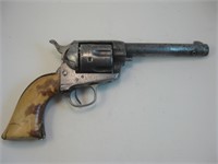 Antique Bone Handle Colt Six Shooter Revolver