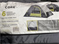 COEE 6 PERSONS LIGHTED DOME TENT RETAIL $320