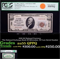 PCGS 1929 $10 National Currency 'The National Exch
