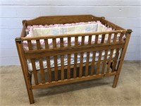 Wooden Childs Crib