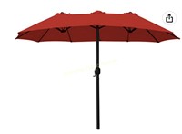 ABCCANOPY 15' Double-Sided Table Patio Umbrella