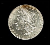 Coin 1886-P Morgan Silver Dollar-BU
