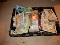 Plastic Tote-New Hasps, Hinges, Pulls...Etc.