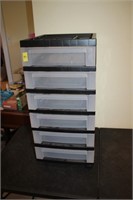 6 Drawer rolling cart