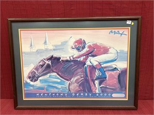 Kentucky Derby 2000 Framed print, 43 1/2 x 32
