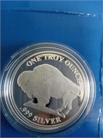 1 Troy ounce .999 Silver Round