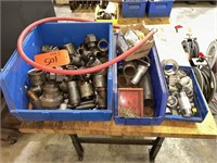 Large Assortment of Metal Pipe Fittings