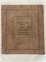 Anderson County 1925 Year Book Prominent & Pioneer