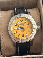 Like new Breitling automatic watch with  warrantee