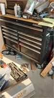 Husky 9 drawer tool chest w/outlets