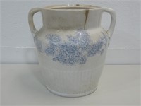 Vtg Victor Homer Laughlin Stone China Pot 12.5"