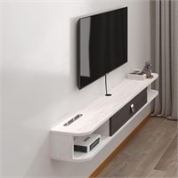 Pmnianhua Floating TV Console,78'' Wall-Mounted