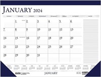 2024 Monthly Desk Pad Calendar, Classic With
