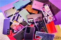 Mixed Electronic Accessories Lot. Phone Cases,