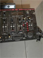 MTX mx3000 preamp mixer and Gemini nx220