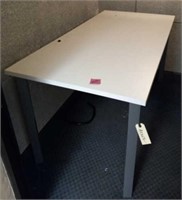 Table with metal legs