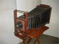 Accordion Vintage Flash Camera 30 x 7 x 14 Inch