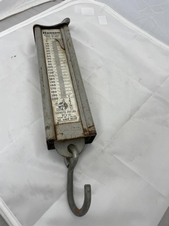 Hanson 200 lb Scale 12"L