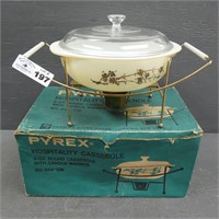 Pyrex Hospitality Casserole Dish w/ Cradle & Box