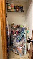 Gift Wrap, Contents of Closet