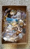 Box of Misc. - Belt Buckles & Such