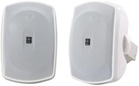 Yamaha 2-Way Indoor/Outdoor Speakers (Pair, White)
