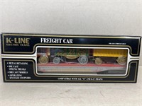 K-line electric train freight car circus