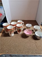 5 Dresden Mugs & Others