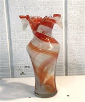 9" Smith’s Old Time Handblown Art Glass