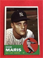 1963 Topps Roger Maris Card #120 Yankees
