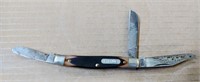 SCHRADE OLD TIMER 3 BLADE POCKET KNIFE