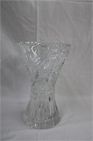 10" crystal vase