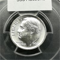 1962 D Dime 10c MS65FB PCGS