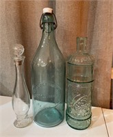 3 Vintage Bottles