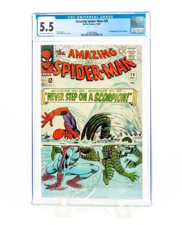 Comic The Amazing Spider-Man #29 CGC Grade 5.5