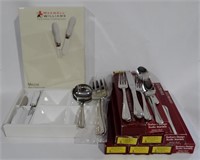 53pc  Gorham Stainless 10 Place Flatware Setting