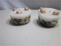 Pair of Cupcake Shell Candles