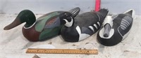 3 - Wood Duck Decoys